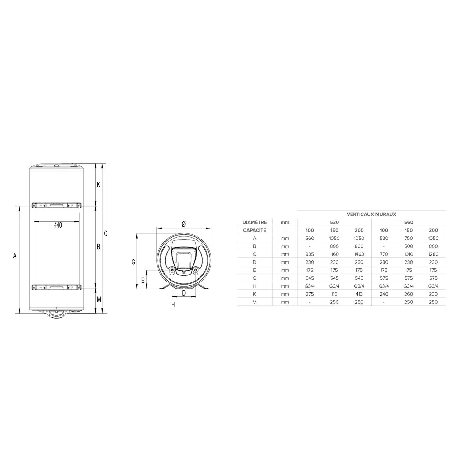 Ariston Hotpoint HPC+ chauffe-eau 100 L vertical mural stéatite