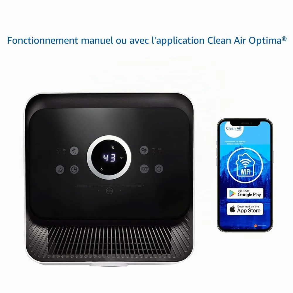 Clean Air Optima CA-704 Smart déshumidificateur 10 L/jour HEPA