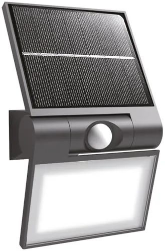 Voltman applique solaire 200 lm détecteur blanc froid