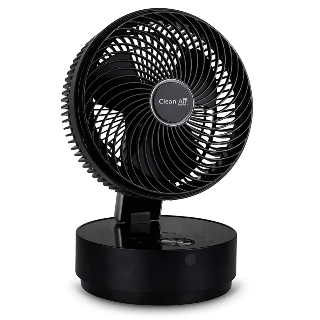 Clean Air Optima CA-404 ventilateur circulateur noir ioniseur