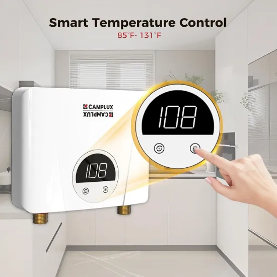 Camplux chauffe-eau électrique 3,5 kW 120V blanc