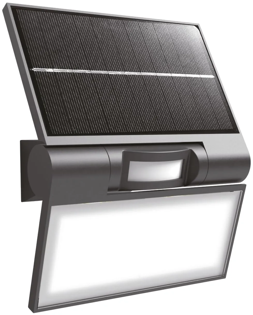 Voltman applique solaire 200 lm détecteur blanc froid