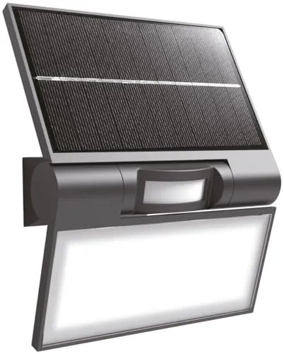 Voltman applique solaire 200 lm détecteur blanc froid