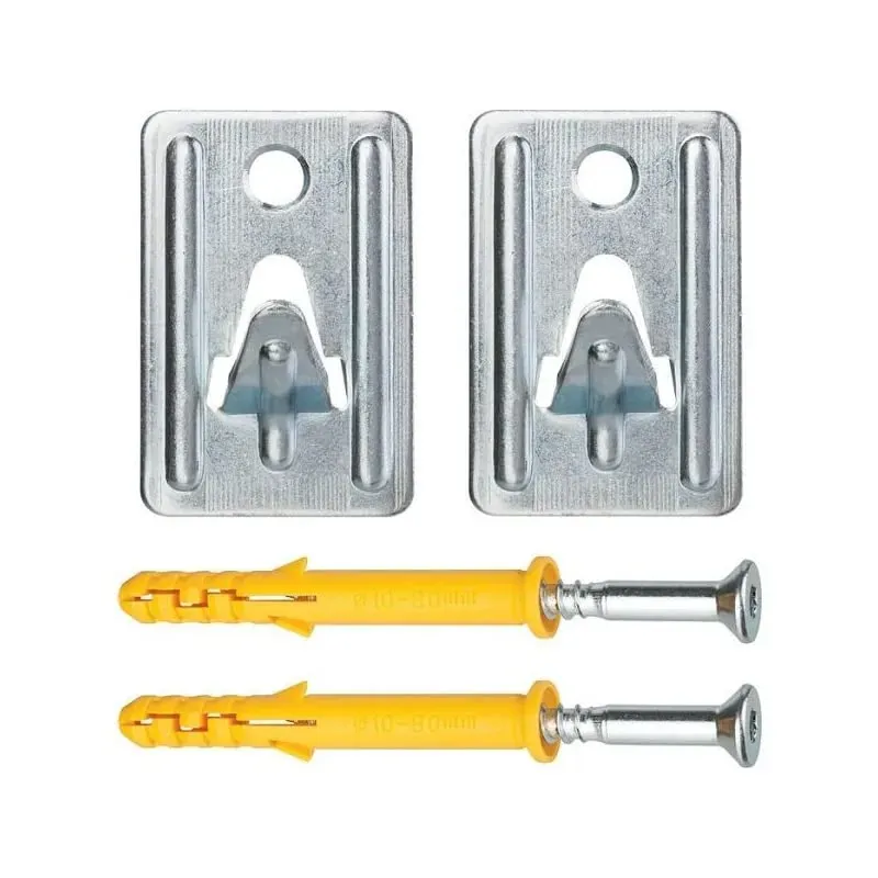 Ariston Hotpoint Velis kit fixation 2 crochets acier