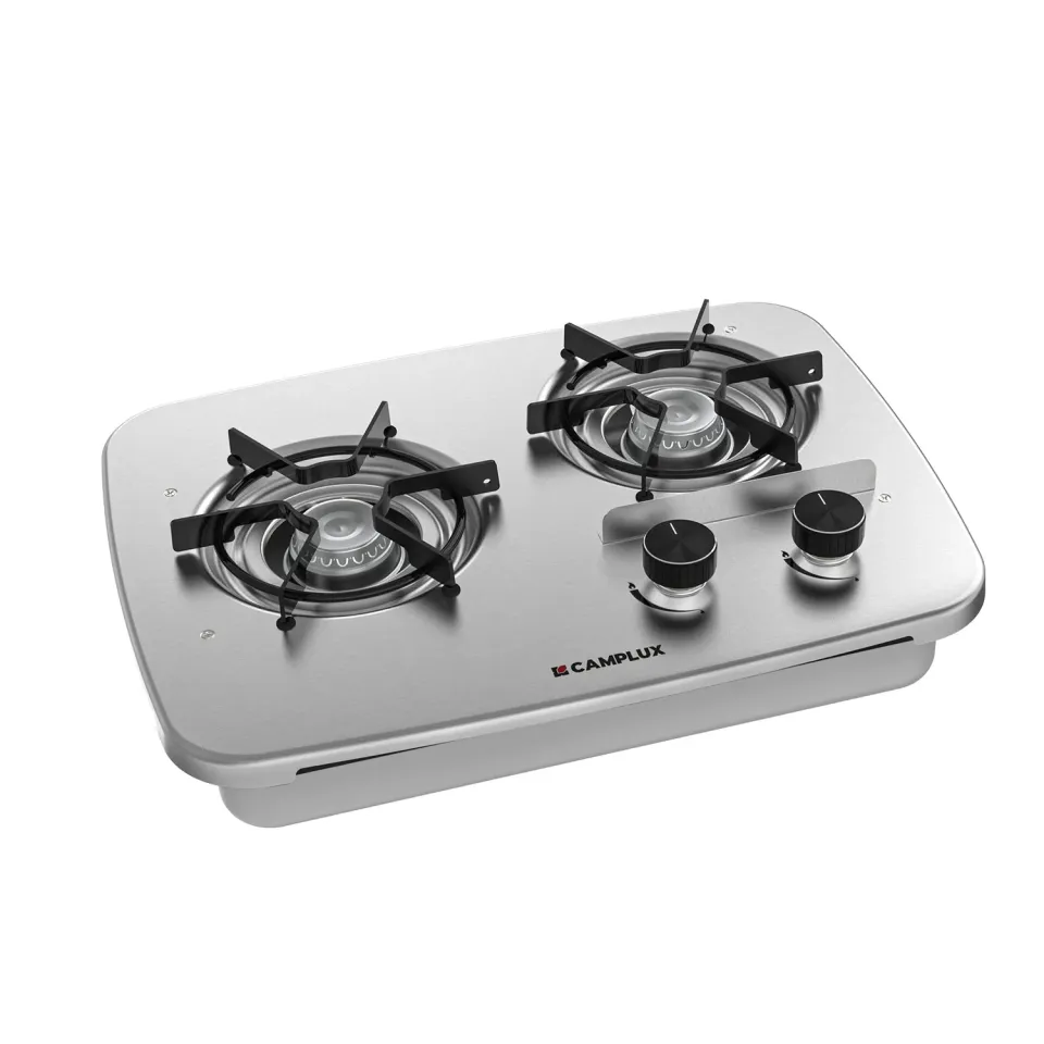 Camplux Pro plaque gaz 2 feux propane 7200 BTU