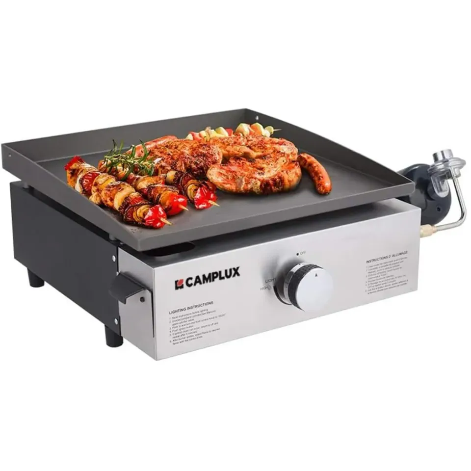 Camplux 17 pouces plancha gaz portable 13000 BTU
