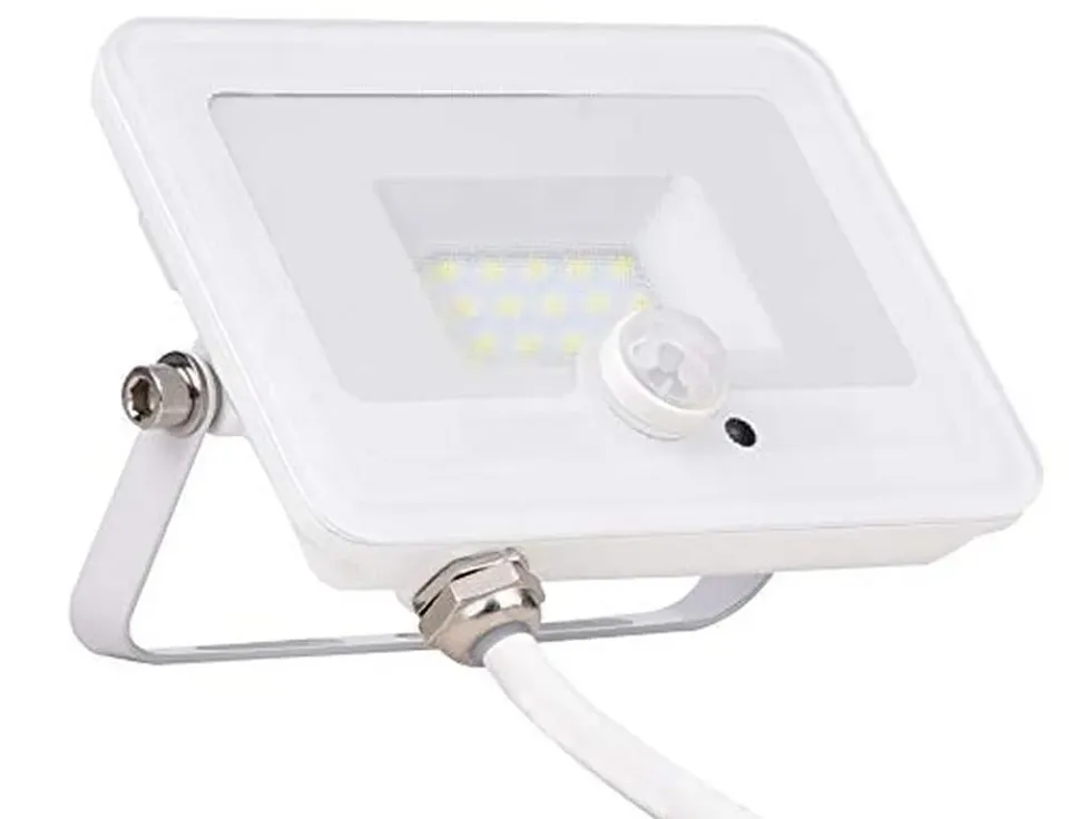 Voltman projecteur LED détecteur blanc 10W 1000lm