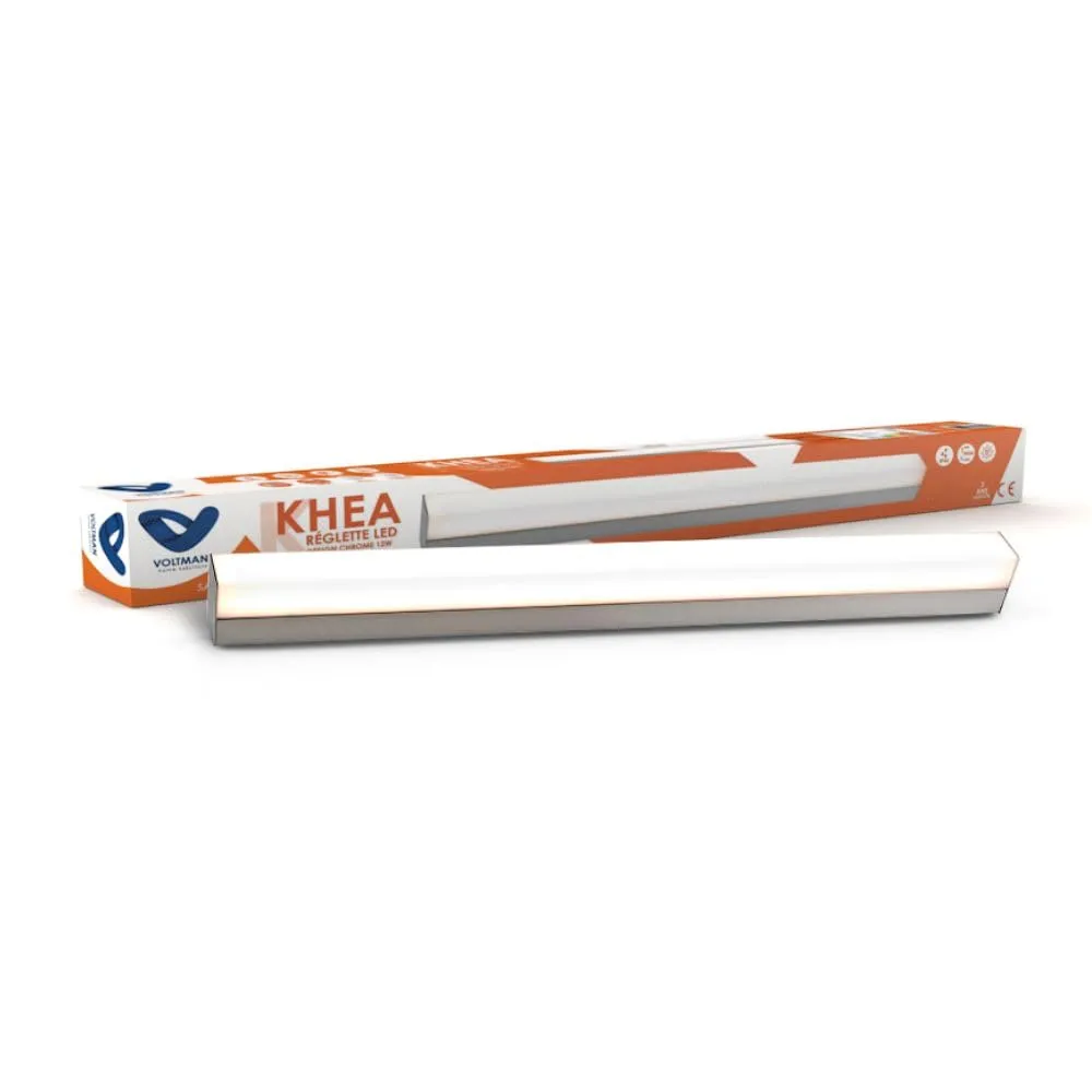 Voltman Khea réglette salle de bain 90cm chrome IP44