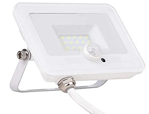 Voltman projecteur LED détecteur blanc 10W 1000lm