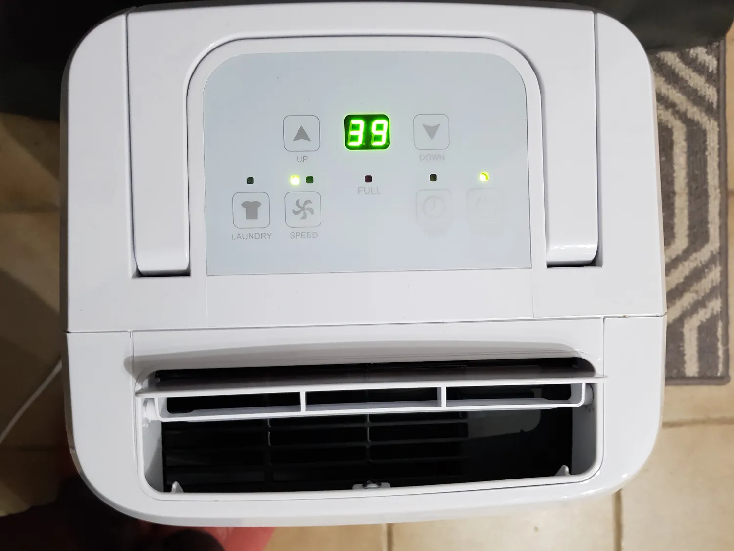 Voltman Tempo VOM541110 déshumidificateur 20 L/jour blanc