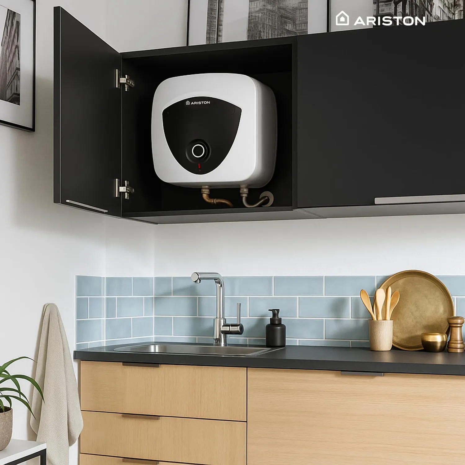 Ariston Hotpoint Andris Lux chauffe-eau 30L sur-évier