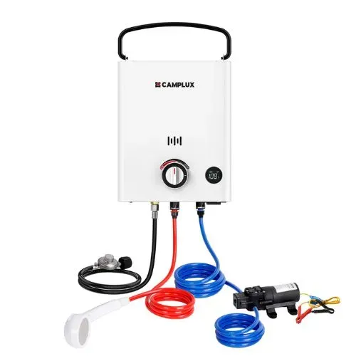 Camplux First F5 Pro chauffe-eau gaz 1,32 GPM kit pompe