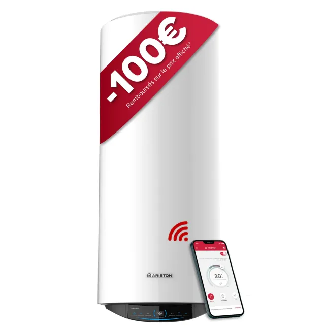 Ariston Abyleos Xpert Wifi chauffe-eau 200L stéatite mural