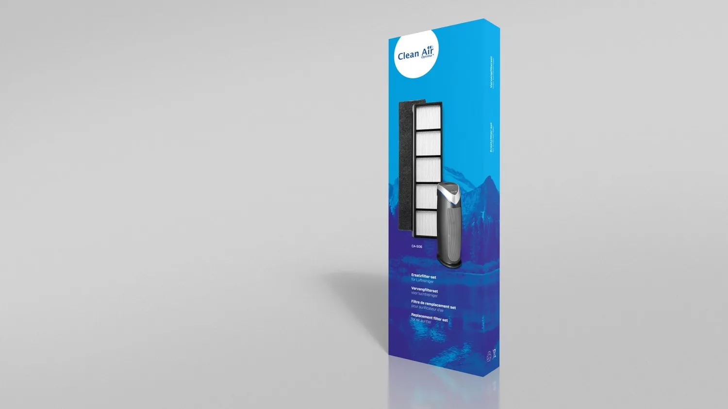 Clean Air Optima CA-506 filtre de rechange HEPA charbon