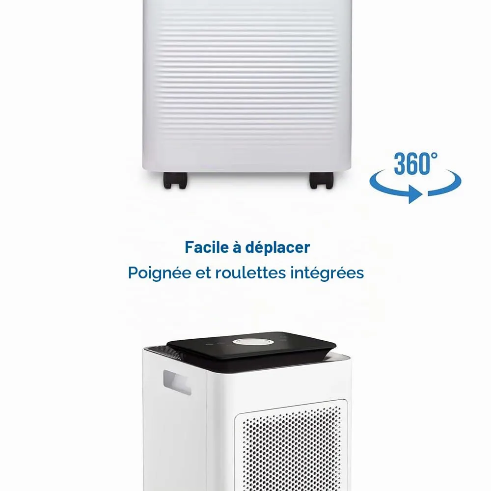 Clean Air Optima CA-704 Smart déshumidificateur 10 L/jour HEPA