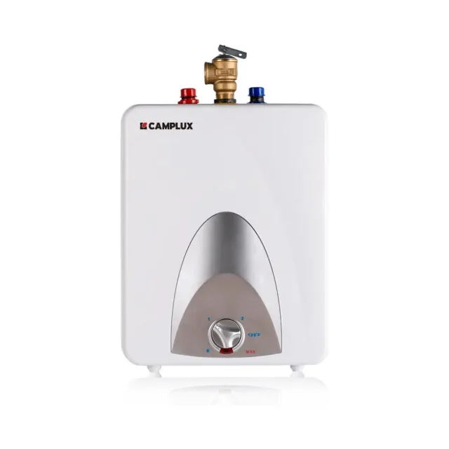Camplux 120V chauffe-eau mini ballon 2,5 gallons sous évier