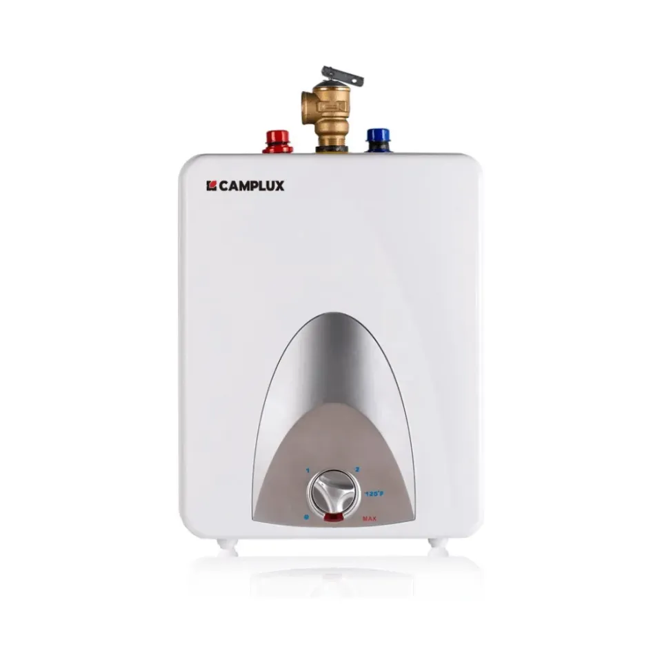 Camplux 120V chauffe-eau mini ballon 2,5 gallons sous évier