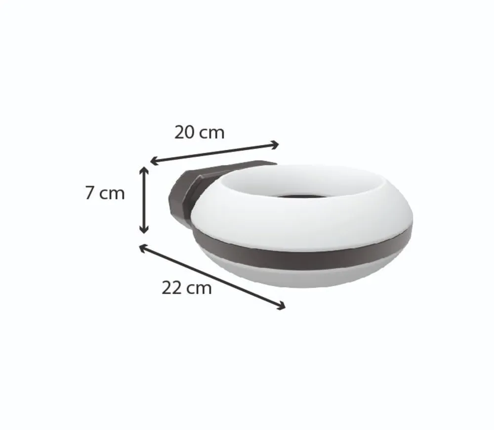 Voltman applique extérieure IP65 1300lm 3000K gris