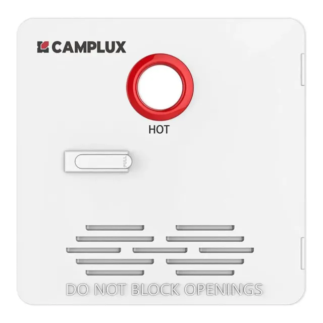 Camplux porte chauffe-eau camping-car 15x15 blanche