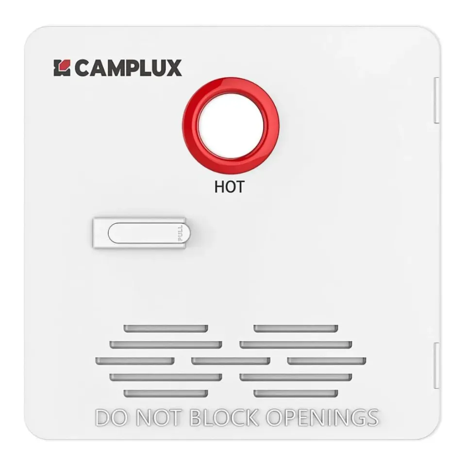 Camplux porte chauffe-eau camping-car 15x15 blanche