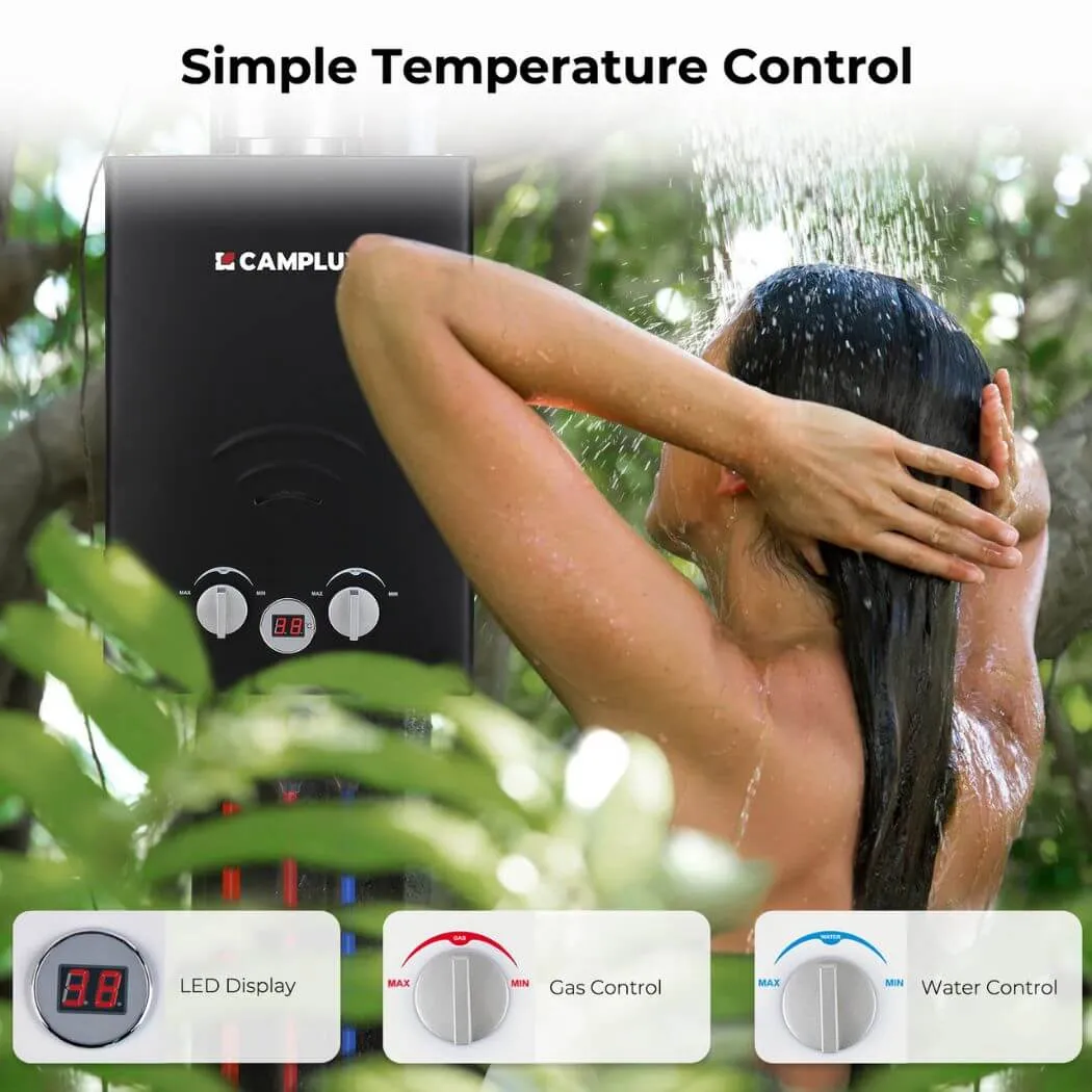 Camplux BW158BC chauffe-eau gaz 6L capuchon pluie