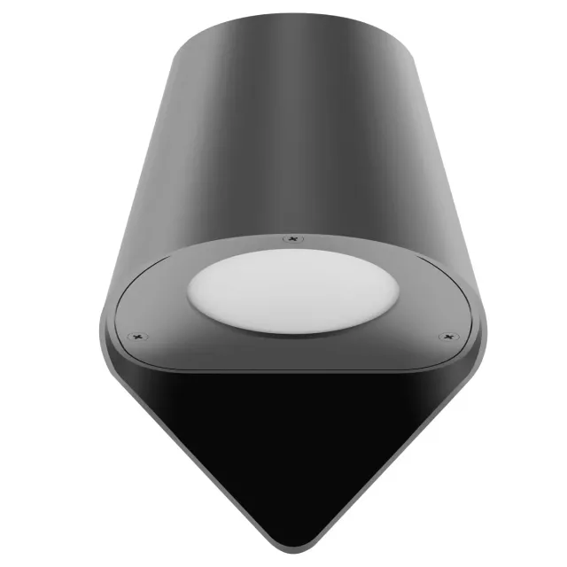 Voltman applique extérieure filaire GU10 IP44 grise