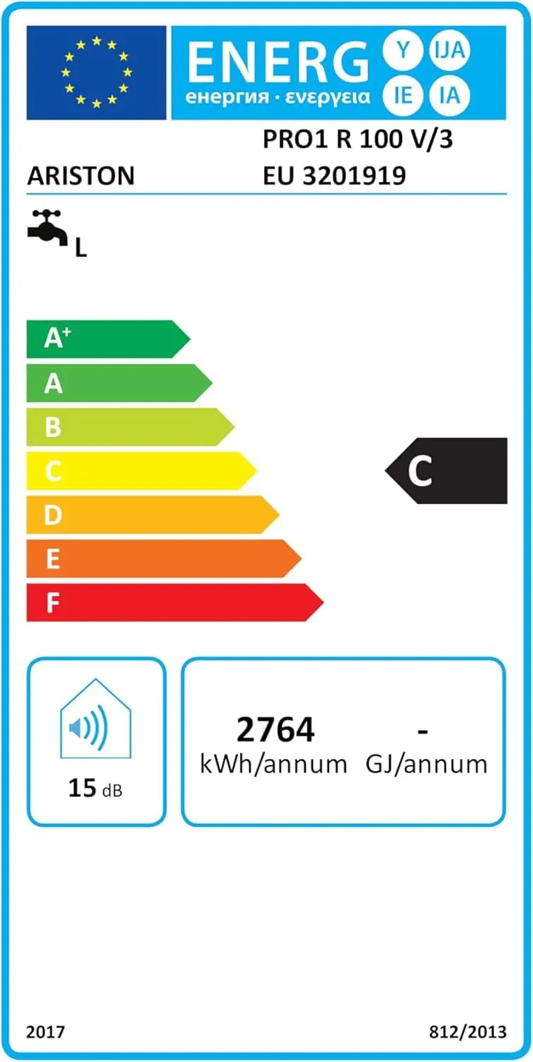 Ariston Hotpoint Pro 1 R 100 L chauffe-eau électrique résistance blindée