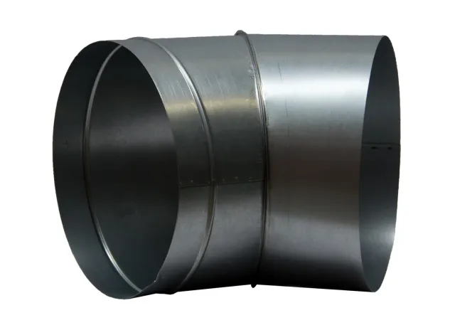 Thermobile coude 45° Ø153 conduit inox 304