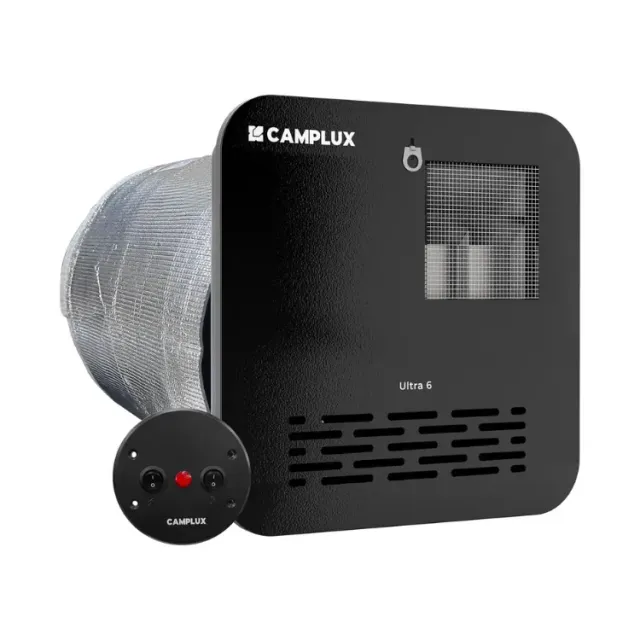 Camplux Ultra chauffe-eau camping-car 6 gallons hybride noir