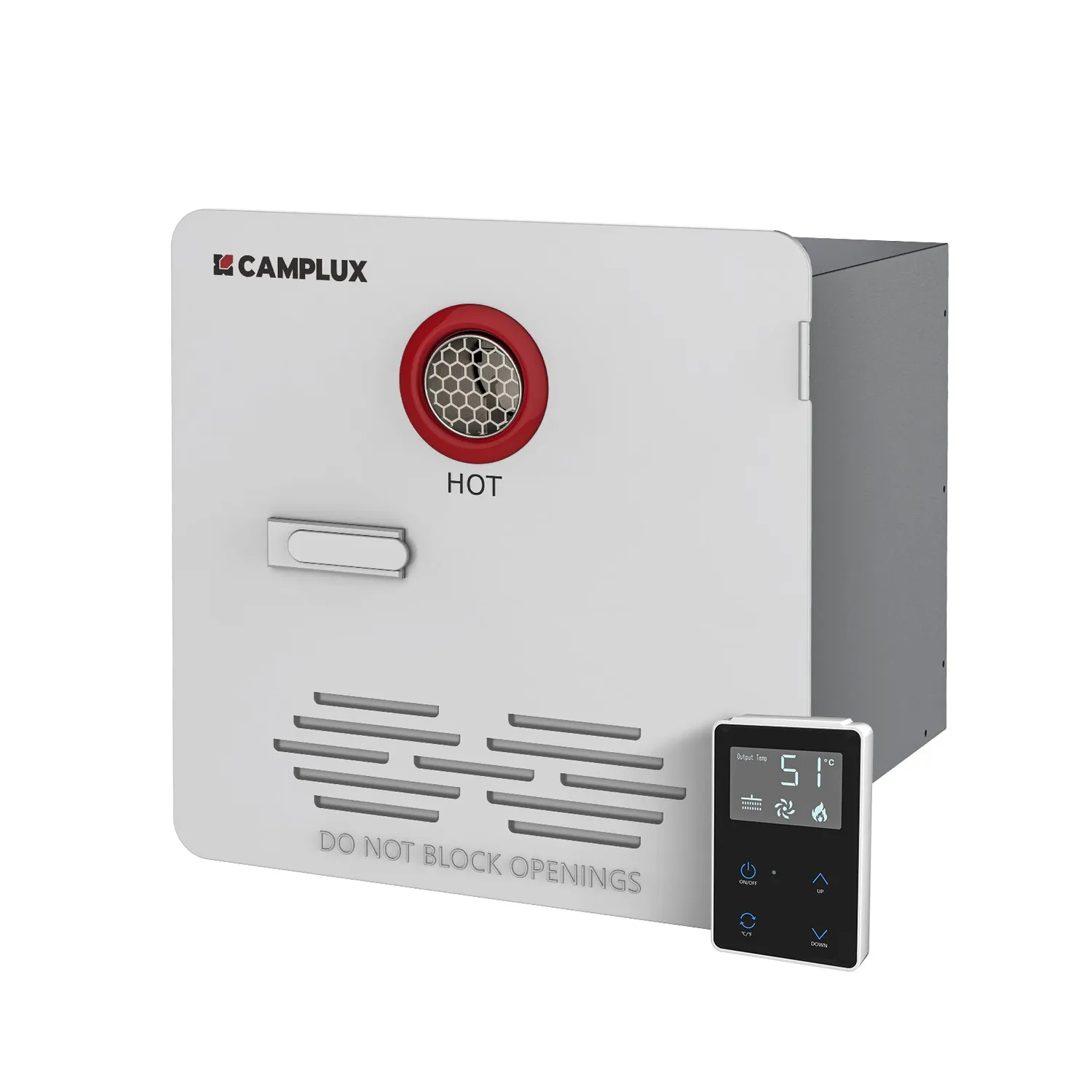 Camplux Classic chauffe-eau camping-car 65000 BTU blanc
