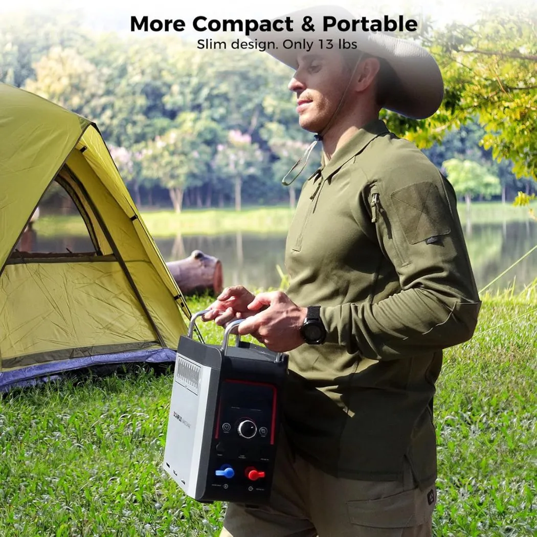 Camplux Nano 3 Max douchette chauffe-eau portable propane sac