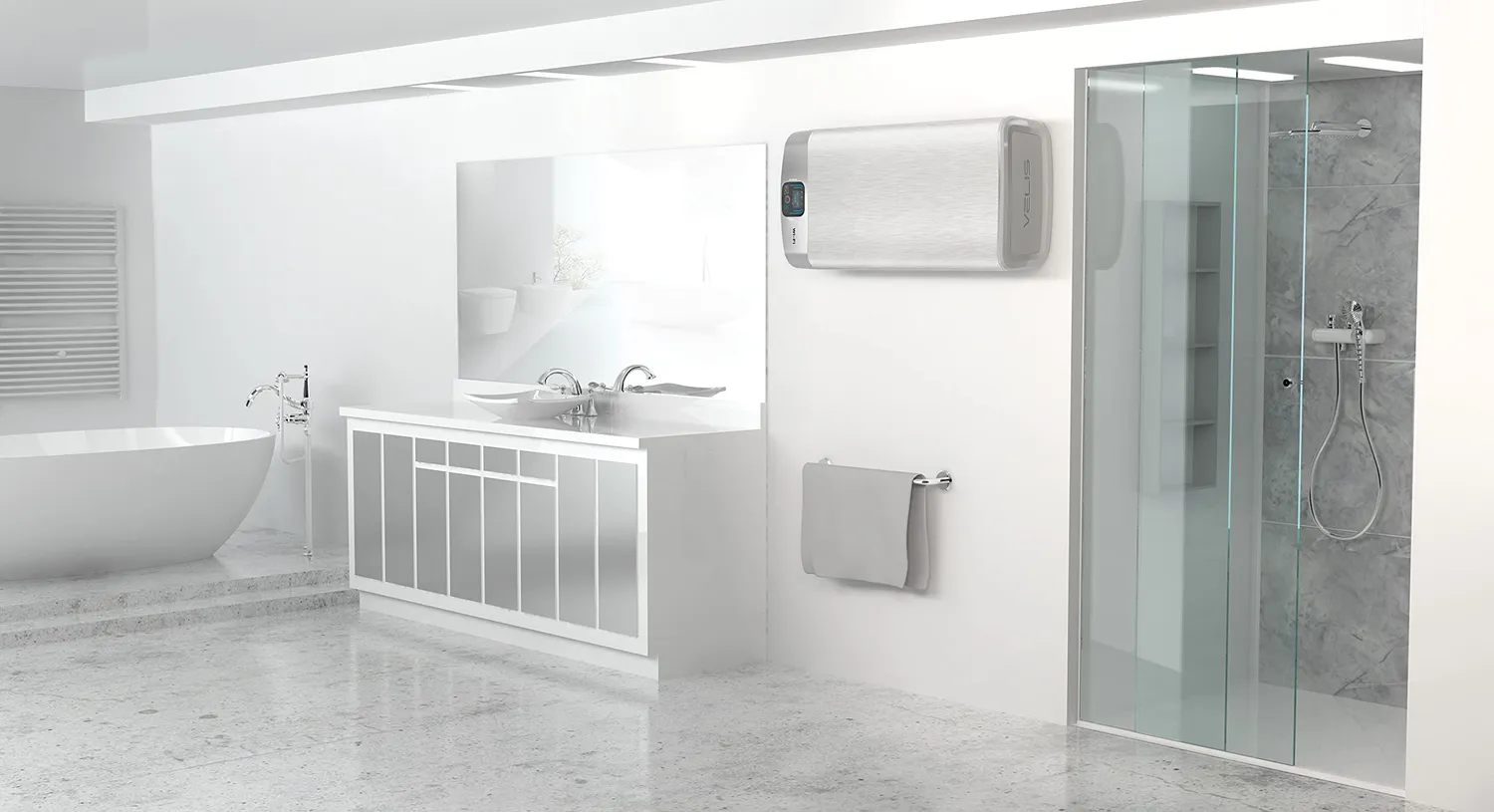 Ariston Hotpoint Velis Evo Plus chauffe-eau plat 65L ultra-plat