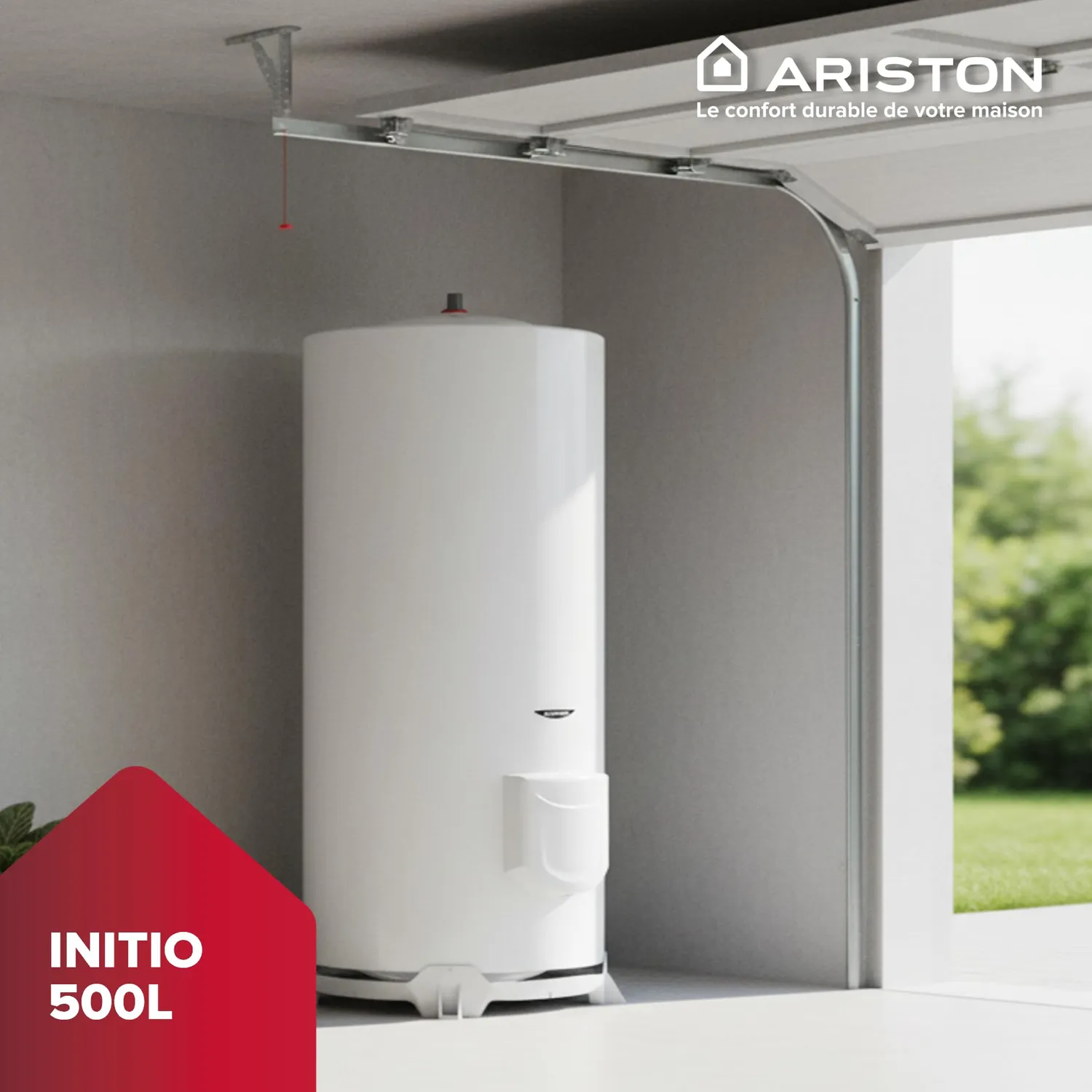 Ariston Hotpoint Initio 500L chauffe-eau sol blindée