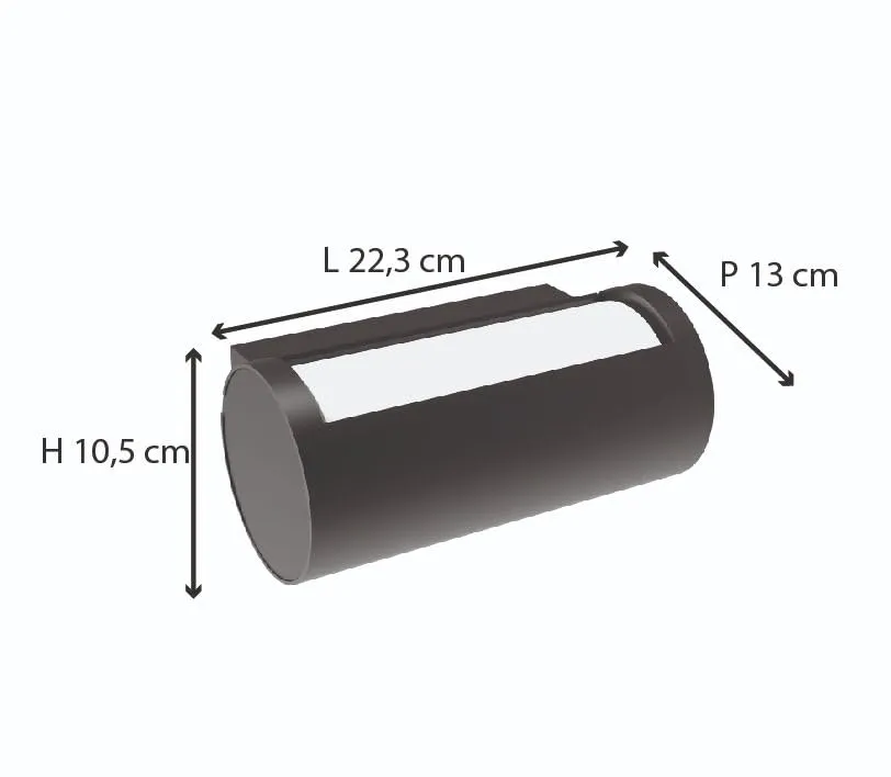 Voltman applique murale extérieure filaire 1250lm 3000K
