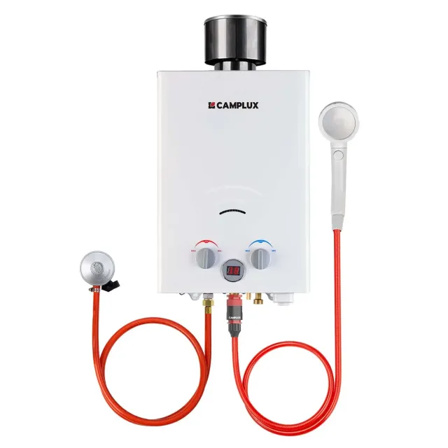 Camplux BW158C chauffe-eau gaz 6 l 50 mbar blanc