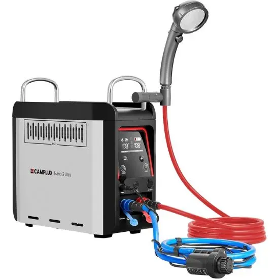 Camplux Nano 3 Ultra kit douche gaz portable 1 lb