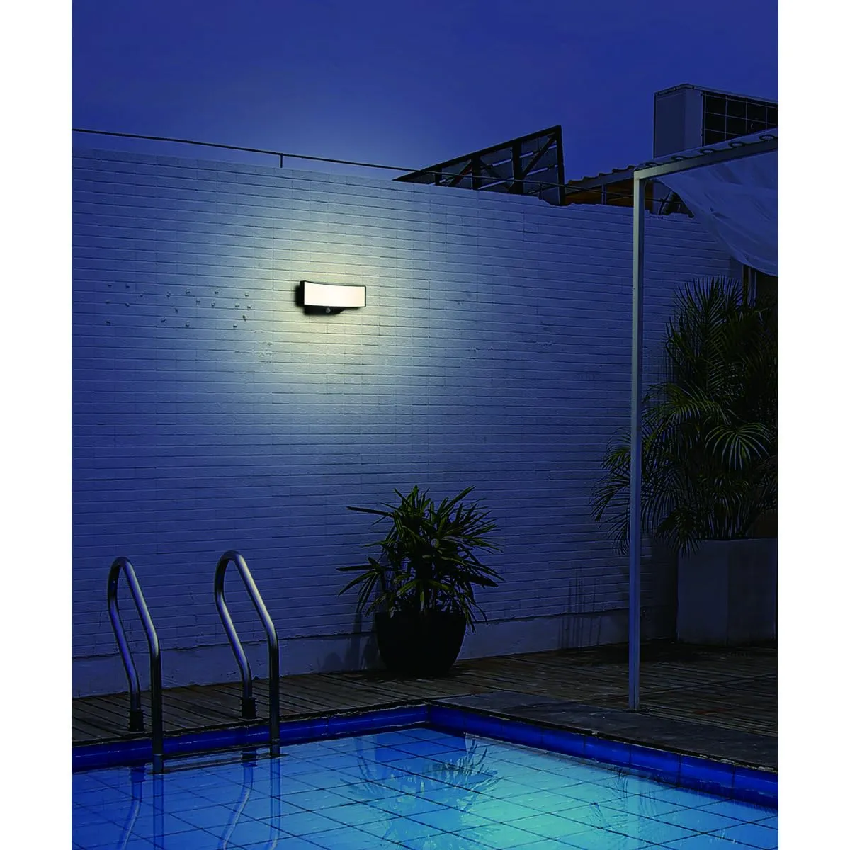 Voltman applique murale extérieure 13W sans détecteur