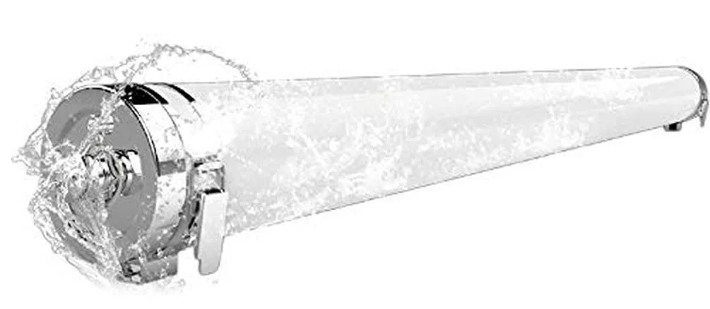 Voltman réglette LED étanche 60cm blanche 2700lm