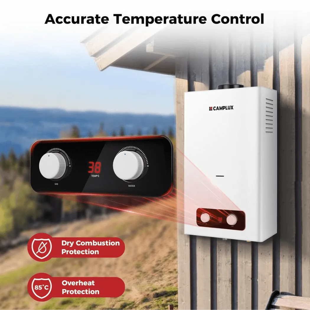 Camplux BD264 chauffe-eau gaz extérieur 10 L/min 50 mbar