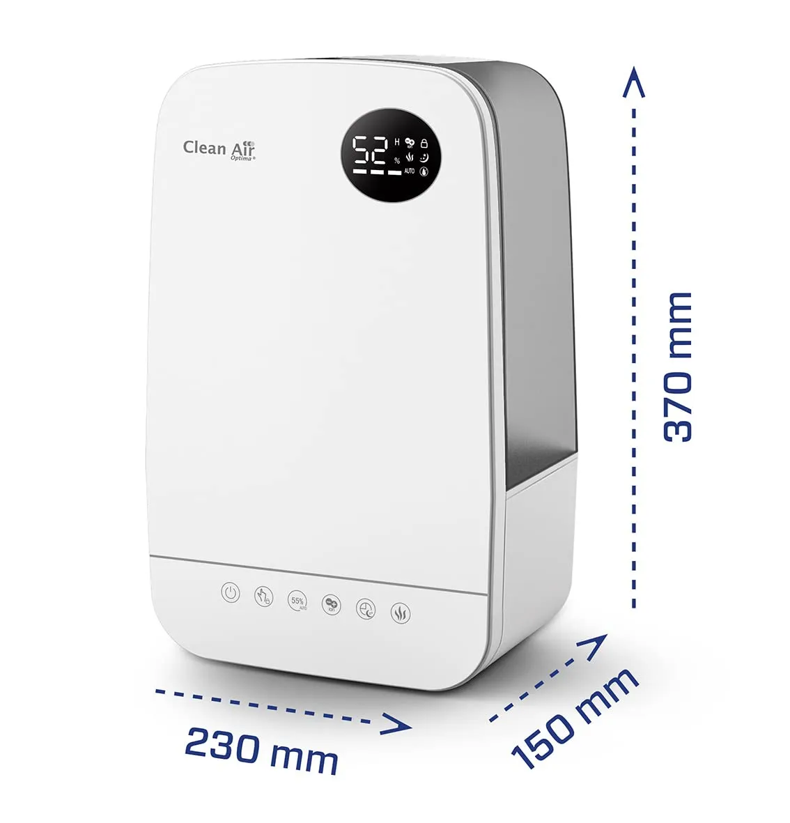 Clean Air Optima CA-606 humidificateur ultrason 5 L hygrostat