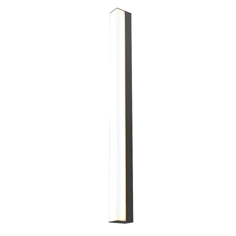 Voltman réglette salle de bain 60 cm noire LED IP44