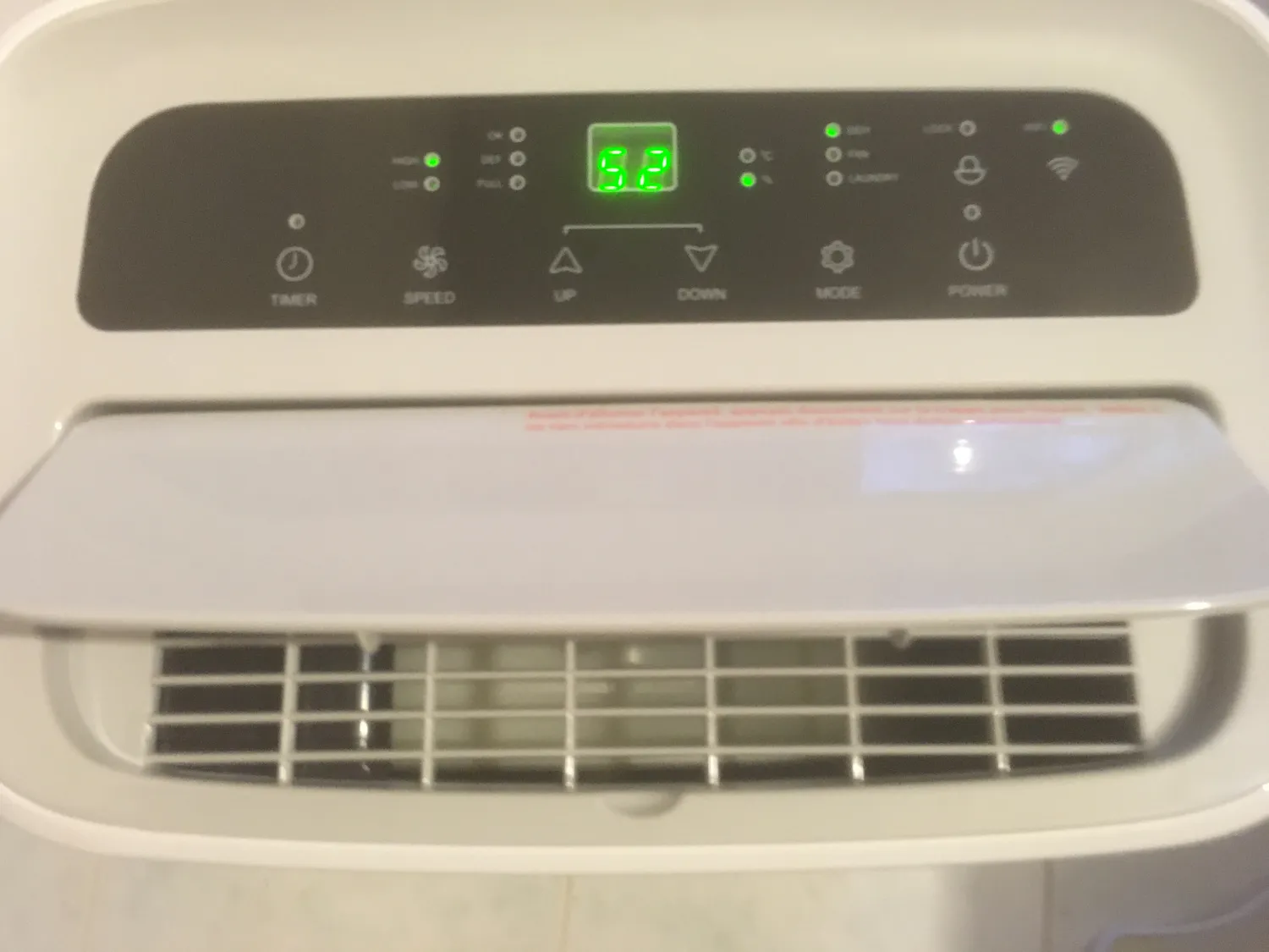 Voltman MIST-E VOM541111 déshumidificateur blanc WiFi