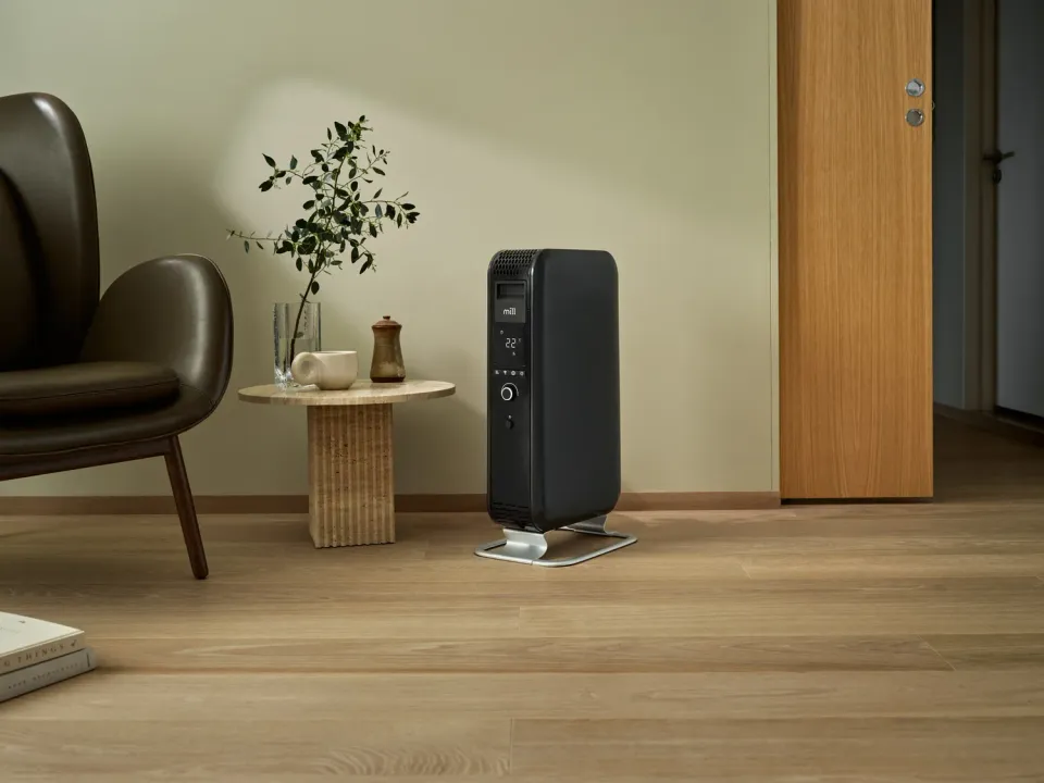 Mill Gentle Air radiateur bain d'huile noir WiFi 1500W