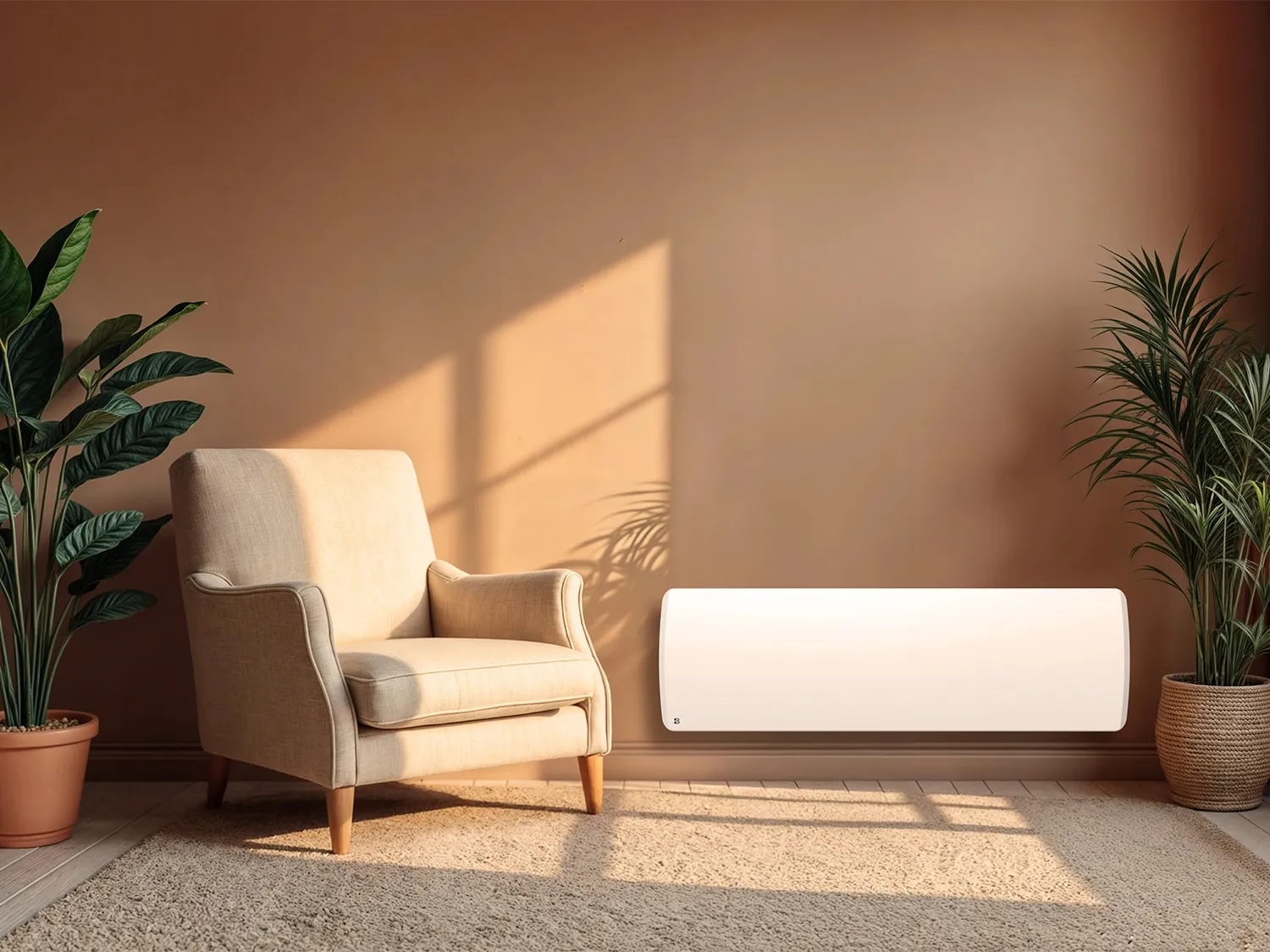 Bestherm Aria Plinthe radiateur céramique 1000W compact