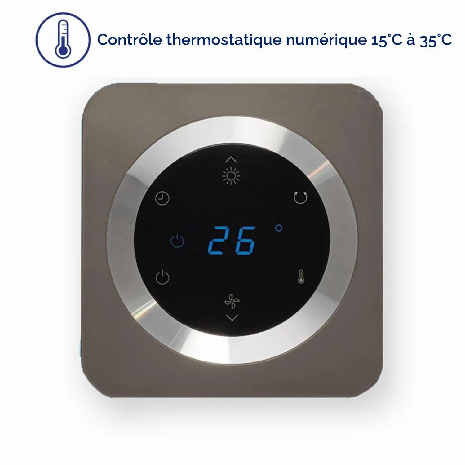 Clean Air Optima CA-904 chauffage soufflant 2000 W 40 m² céramique