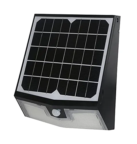 Voltman Eos VOM69213 applique solaire noir détecteur 1500 Lm