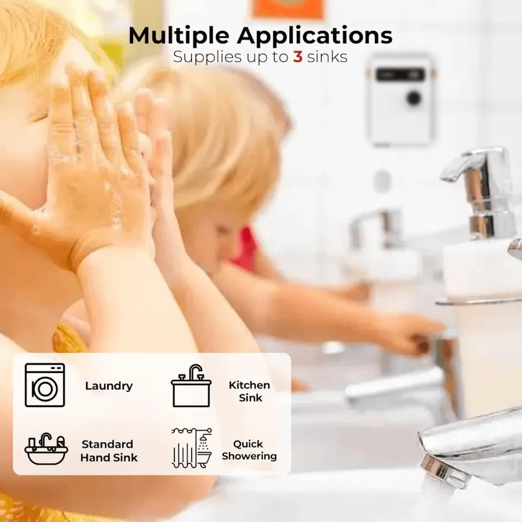 Camplux Chauffe-eau électrique sans réservoir 11kW blanc