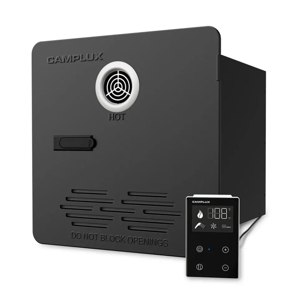 Camplux chauffe-eau camping-car propane 2,64 GPM noir
