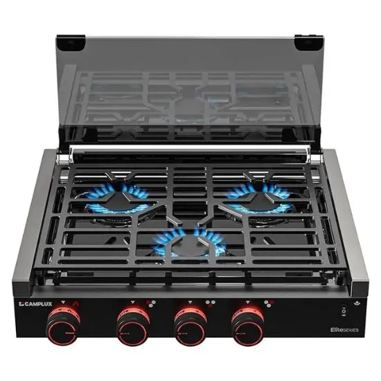 Camplux RV Elite plaque gaz camping-car 3 feux 21 pouces