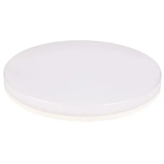 Voltman plafonnier rond LED 24 W IP44 blanc salle de bain